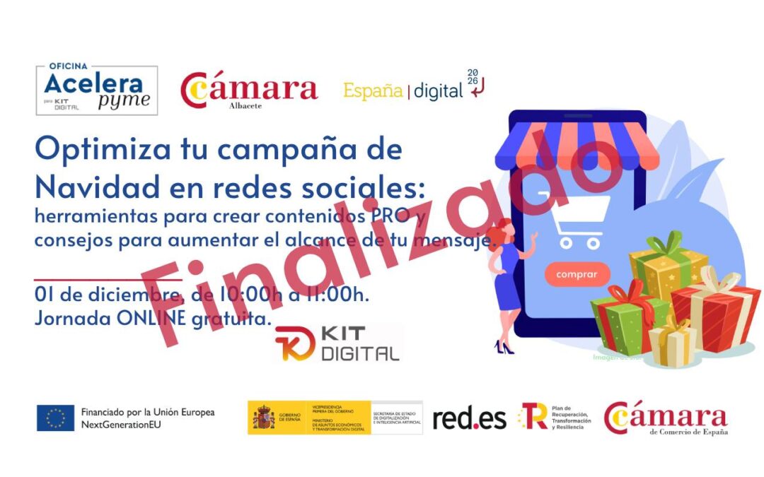 01/12/2023 – Optimiza tu campaña de Navidad en redes sociales.
