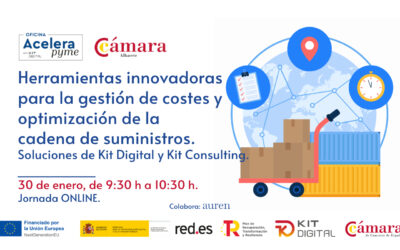 30/01/2025 – Herramientas innovadoras para la gestión de costes y optimización de la cadena de suministros. Soluciones de Kit Digital y Kit Consulting.